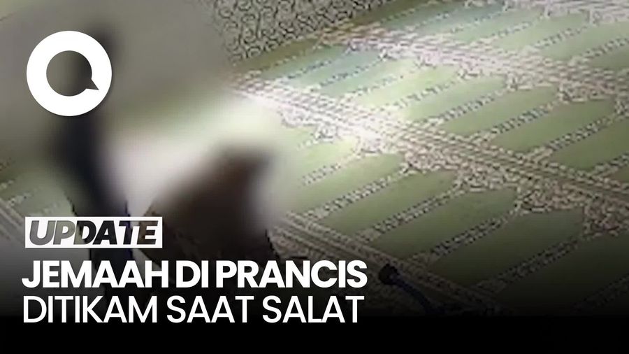 Video: Jemaah di Masjid Prancis Tewas Ditikam Saat Salat