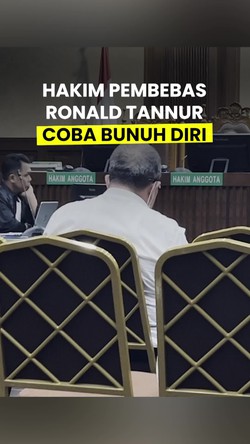 Video: Hakim yang Bebaskan Ronald Tannur Coba Bunuh Diri di Sel