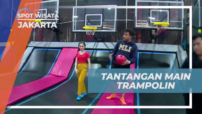 Tantangan Seru Bermain Basket di Trampolin Jakarta