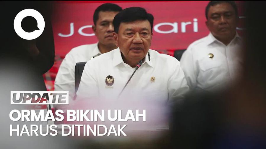 Video: Menko Polkam Tegaskan Ormas Nakal Harus Ditindak