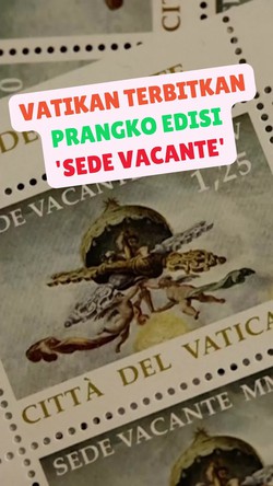 Video: Bentuk Prangko Edisi Khusus yang Menandai Dimulainya Sede Vacante