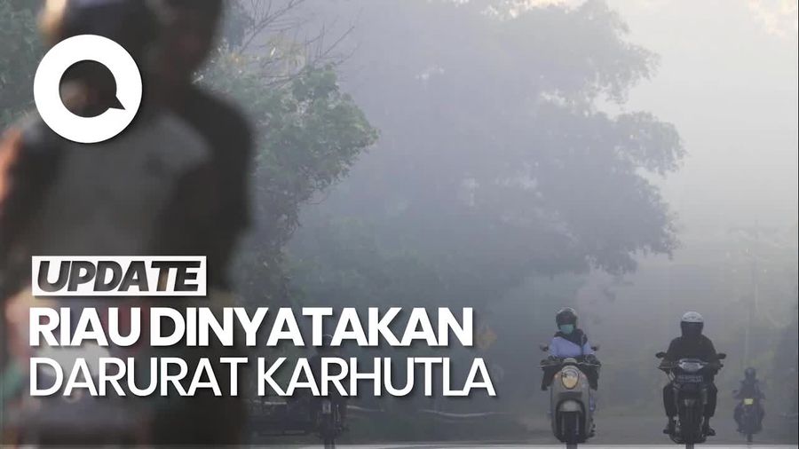 Video: Riau Darurat Karhutla, Modifikasi Cuaca Dimulai 1 Mei