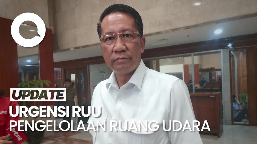 Video: Menkum Supratman Ungkap Urgensi RUU Pengelolaan Ruang Udara