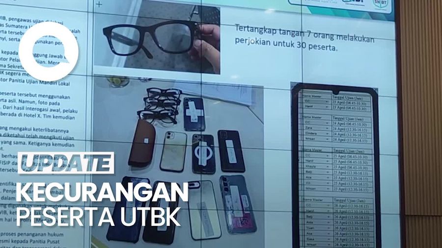 Video: Mayoritas Peserta UTBK yang Curang Pilih Fakultas Kedokteran