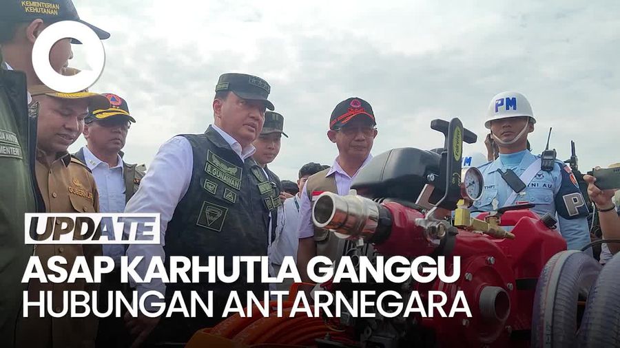 Video: Menko Polkam Sebut Asap Karhutla Bisa Ganggu Hubungan Antarnegara