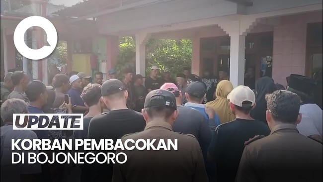 Video: Suasana Rumah Duka Aziz Korban Pembacokan di Bojonegoro
