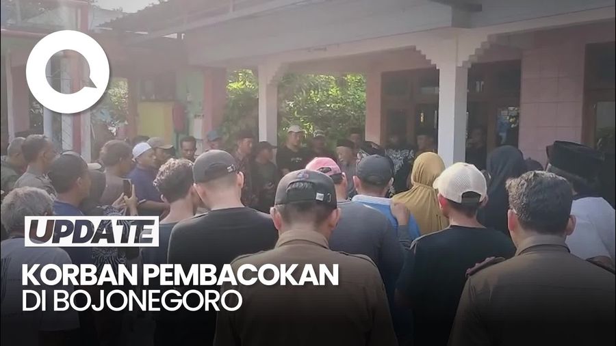 Video: Suasana Rumah Duka Aziz Korban Pembacokan di Bojonegoro