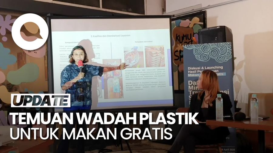 Video: ICW Temukan Ada Sekolah Pakai Plastik untuk Wadah Makan Gratis