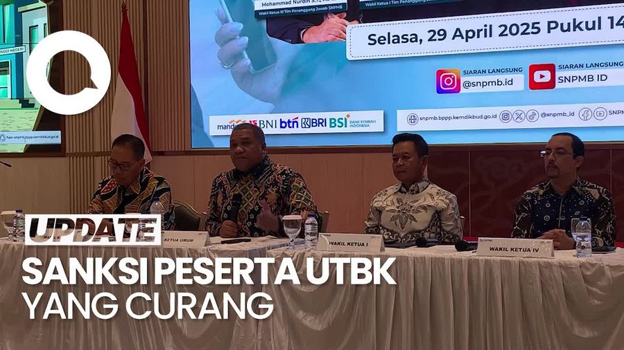 Video: Panitia Pastikan Peserta UTBK yang Curang Diblokir dari PTN