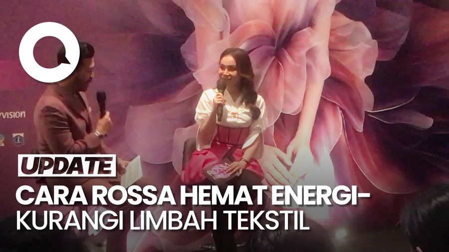 Video Cara Rossa Mencintai Lingkungan: Hemat Energi dan Gunakan Baju Berkali-kali