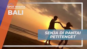 Menyaksikan Keindahan Senja di Pantai Petitenget, Bali