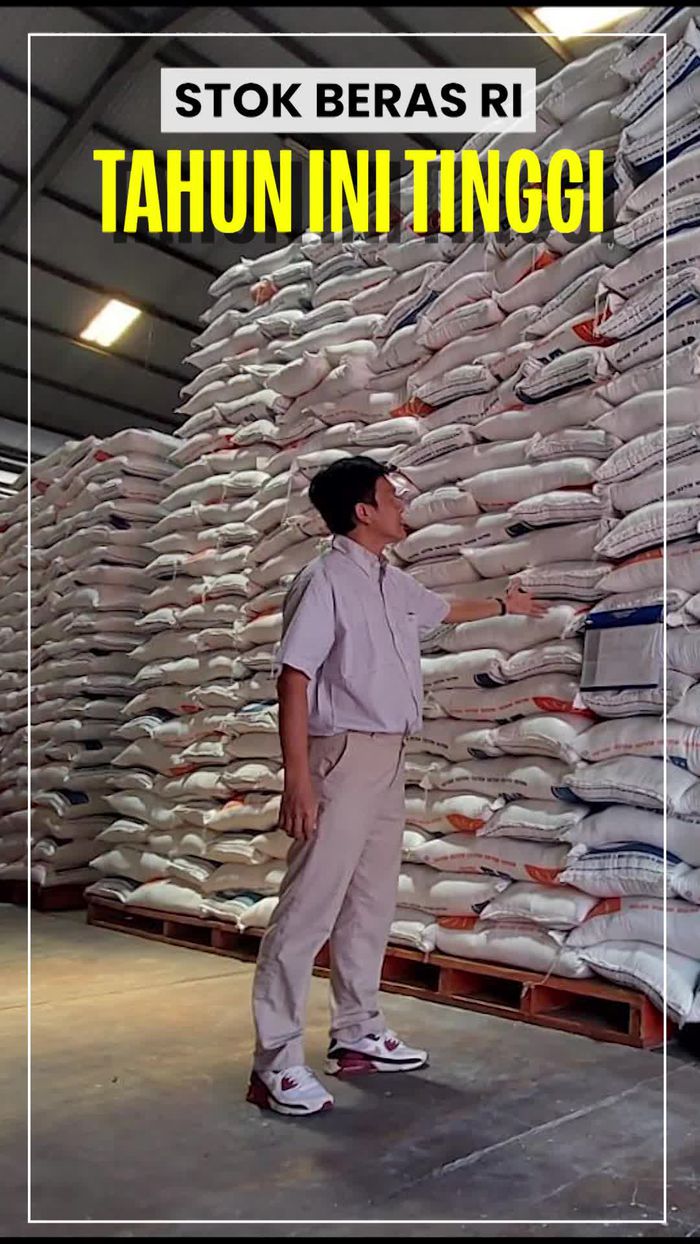 Video Mentan Lapor Prabowo Stok Beras Tertinggi dalam 23 Tahun