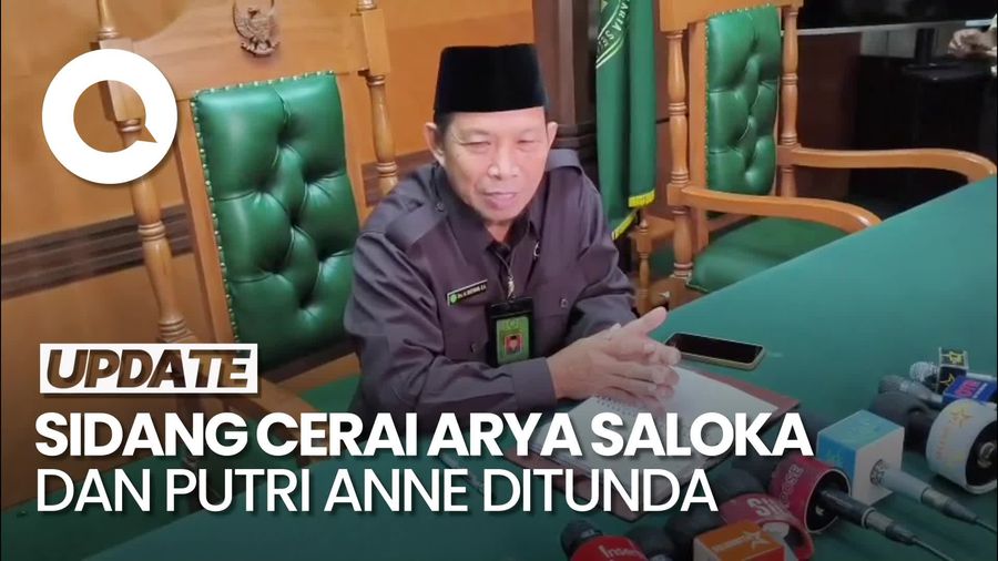 Video: Arya Saloka dan Putri Anne Tak Hadir, Sidang Cerai Perdana Ditunda