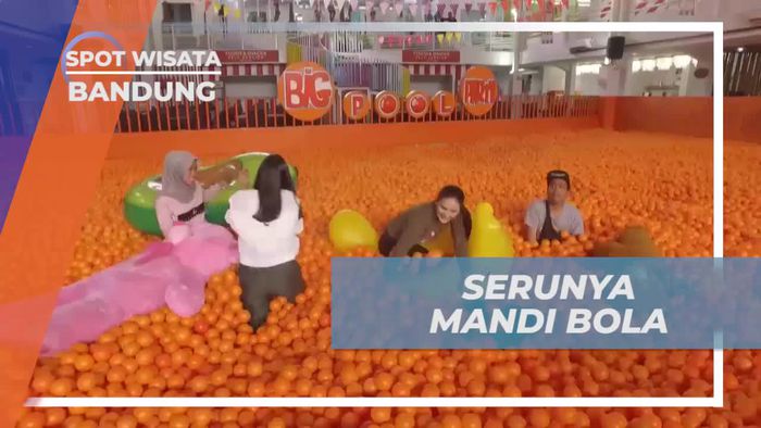 Berpetualang dalam Permainan Mandi Bola, Bandung