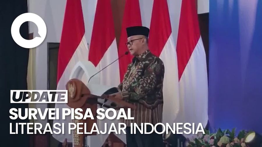 Video Survei: Kemampuan Literasi Anak Usia 15 Tahun RI Mayoritas Rendah