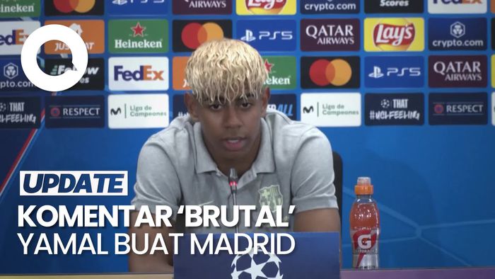 Video Komentar ke Madrid Dikritik, Yamal: Pemenang Bebas Ngomong Apa Saja!