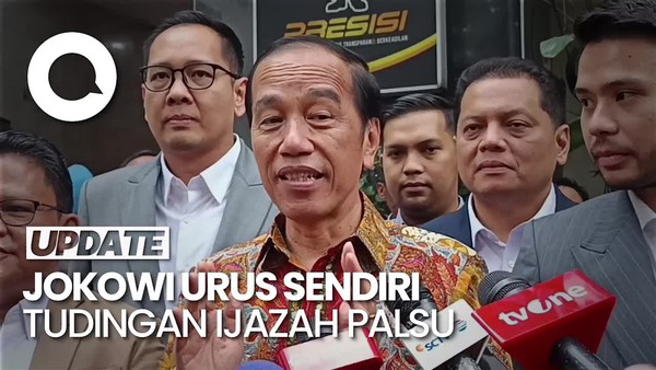 Video: Kala Jokowi Turun Gunung Urus Masalah Ringan Tuduhan Ijazah Palsu