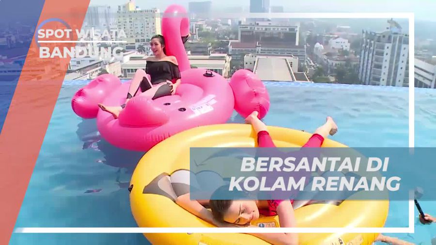 Bersantai di Kolam Renang yang Menyenangkan, Bandung