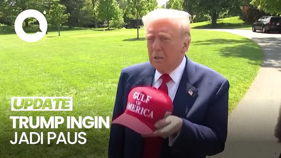 Video: Canda Trump Ingin Menjadi Paus