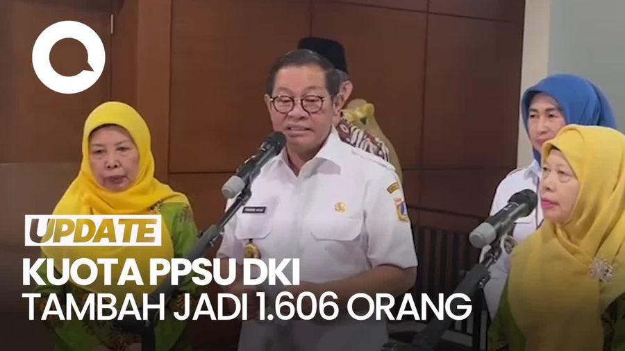 Video Pramono Tambah Kuota Penerimaan PPSU: Jangan Ada Orang Dalam