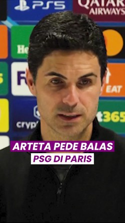 Video Arsenal Pede Mampu Comeback di Paris: Selisihnya Sangat Tipis