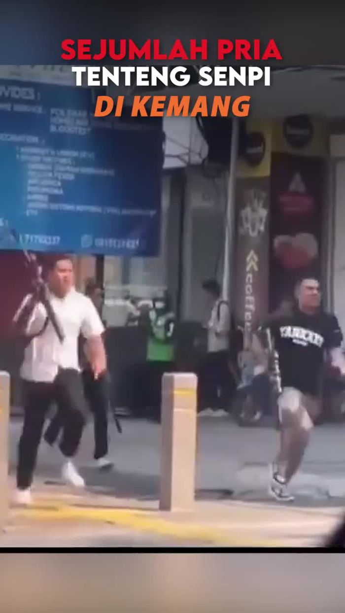 Video Viral Keributan di Kemang, Sejumlah Pria Tenteng Senpi Laras Panjang