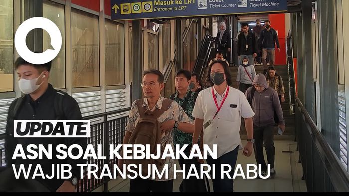 Video Testimoni ASN Pemprov Jakarta di Hari Pertama Wajib Naik Transum