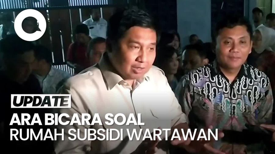 Video Maruarar: Wartawan yang Terima Rumah Subsidi Tetap Bisa Kritik Pemerintah