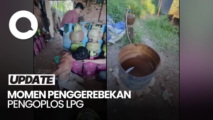 Video: Polda Jambi Gerebek Pengoplos Gas Subsidi di Batanghari