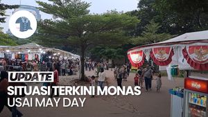 Video: Massa Buruh Sudah Bubar, Lalu Lintas Kawasan Monas Lancar