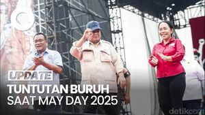 Video: Di Hadapan Prabowo, Serikat Buruh Tuntut Upah Layak-Satgas PHK