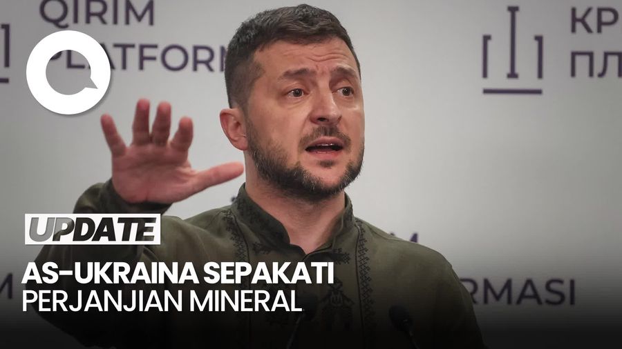 Video: Ukraina Akhirnya Setuju dengan Kesepakatan Mineral yang Diminta Trump