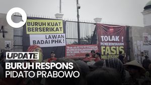 Video: Massa Buruh Sebut Pidato Prabowo di Monas Cuma Gimmick