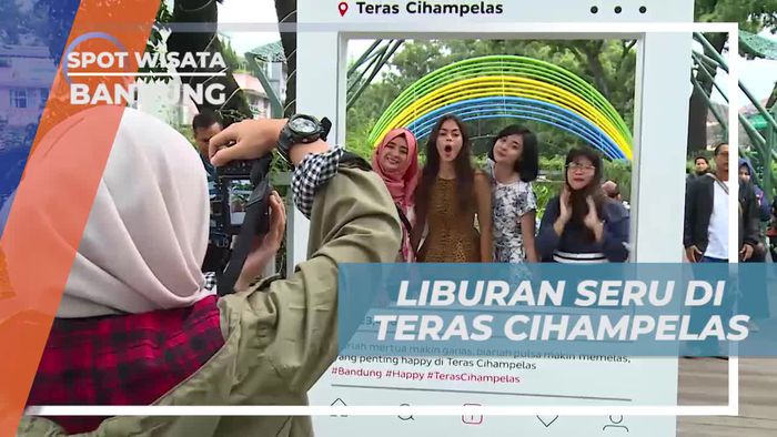 Menikmati Liburan Seru di Teras Cihampelas, Bandung