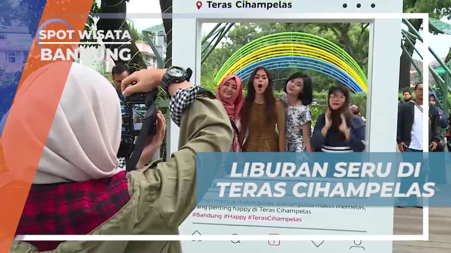 Menikmati Liburan Seru di Teras Cihampelas, Bandung