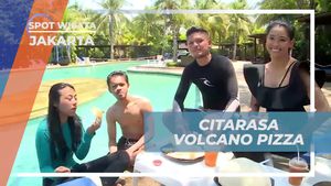 Menyantap Citarasa Pizza Volcano, Jakarta