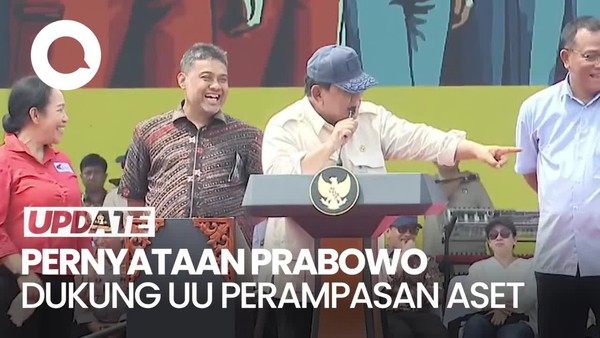 Video Prabowo Dukung UU Perampasan Aset: Udah Nyolong Nggak Mau Kembalikan
