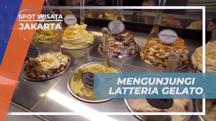 Menikmati Aneka Es Krim di Latteria Gelato, Jakarta