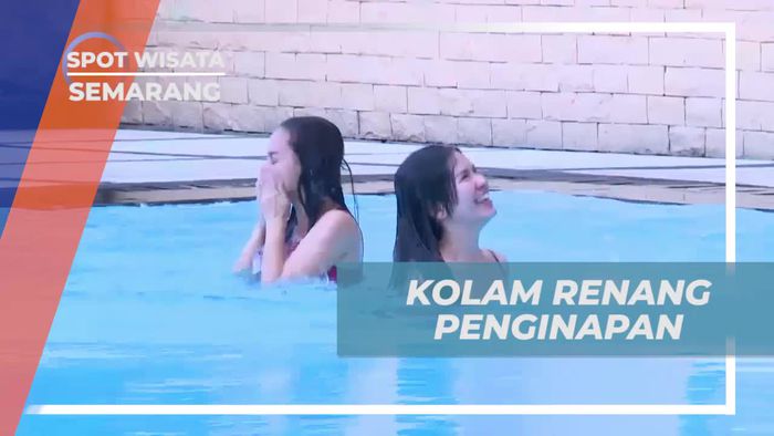 Bersenang-senang di Kolam Renang Hotel di Semarang