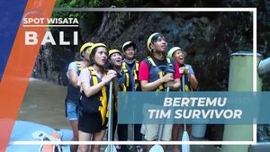 Bertemu Tim Survivor di Sungai Ayung, Bali