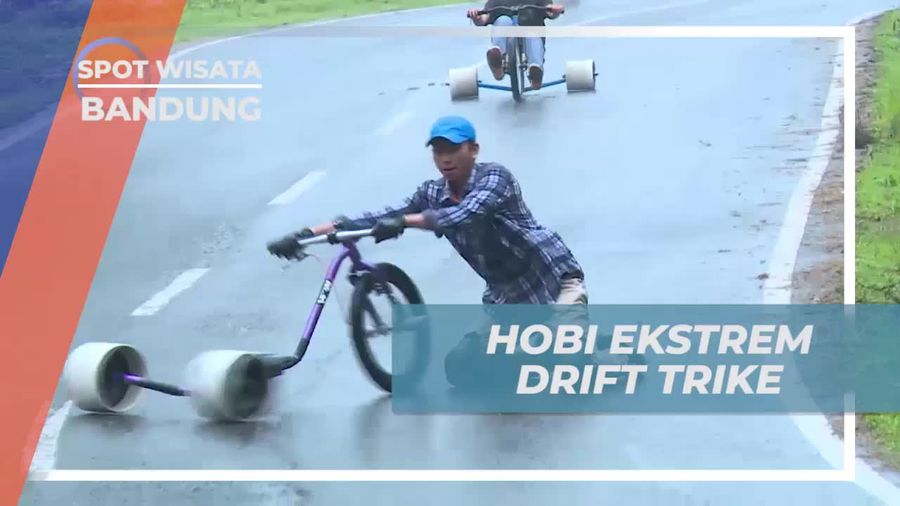 Bersantai di Komunitas Drift Trike yang Unik di Bandung