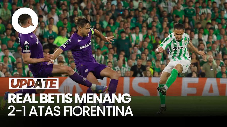 Video: Antony Cetak Gol, Real Betis Menang Atas Fiorentina