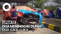 Video Remuknya Innova Anggota DPR Dimyati Rois Tabrak Truk di Tol Pemalang