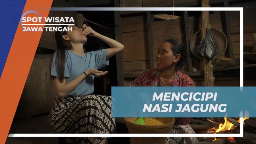 Mencicipi Kenikmatan Nasi Jagung di Ciseureuh Jalawastu, Jawa Tengah