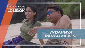 Mengagumi Pesona Indah Pantai Merese di Lombok