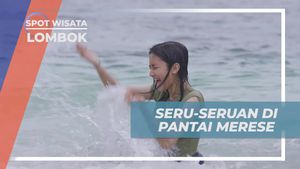 Bersosialisasi dan Bersenang-Senang Bersama Keluarga Baru di Pantai Merese, Lombok