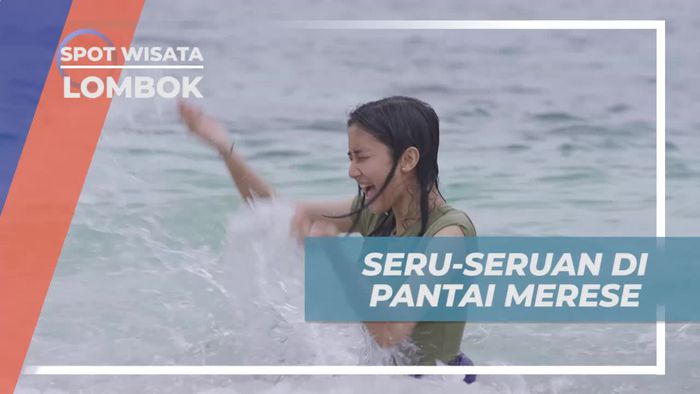 Bersosialisasi dan Bersenang-Senang Bersama Keluarga Baru di Pantai Merese, Lombok