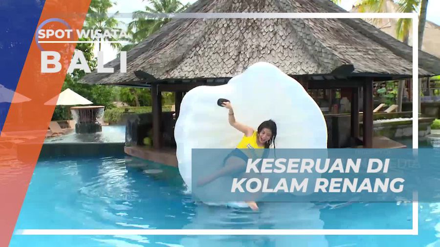 Serunya Bercanda dan Bersantai di Kolam Renang Ubud, Bali