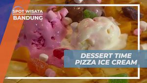 Menikmati Keunikan Dessert Pizza Ice Cream di Bandung
