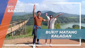 Menikmati Keindahan Bukit Matang Kaladan, Banjar